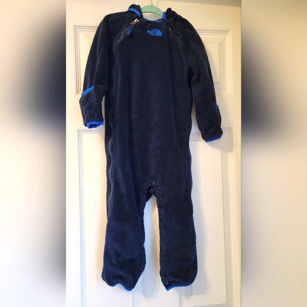 Boy's Infant North Face One Piece Fleece